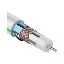 Коаксиальный кабель REXANT RG-6U+Cu - фото 17202109