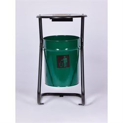 Уличная металлическая урна ПРОФМЕТСТИЛЬ 649 - фото 17218291