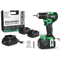 Бесщеточная дрель-шуруповерт WORTEN КА-90000575 - фото 17229132