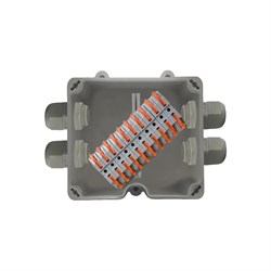 Клеммная влагозащищенная коробка распределительная Магнито-Контакт КСП-10 - фото 17232164