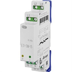 Реле контроля трехфазного напряжения Меандр ЕЛ-13М-15 - фото 17232461