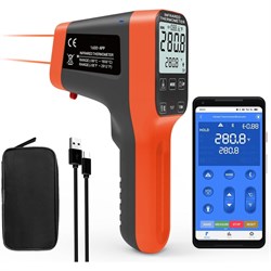 Инфракрасный термометр HoldPeak HP-1600-APP - фото 17233672