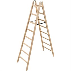 Деревянная двусторонняя стремянка-ходули Алюмет WD1208 - фото 17238674