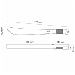 Мачете Tramontina 26623/017-TR - фото 17243341
