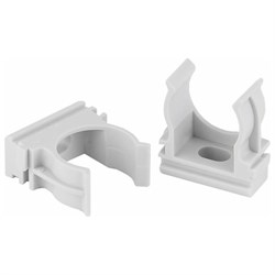 Клипса-крепеж для ПВХ труб Netron N-PVC-C-0016-GR - фото 17251192