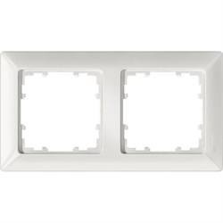 Двухместная рамка Siemens DELTA LINE - фото 17251406