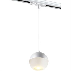 Трековый однофазный трехжильный светильник Novotech GARN 37082 - фото 17251934