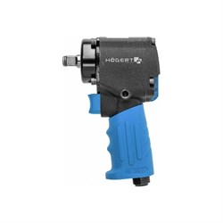 Пневматический ударный мини гайковерт HOEGERT TECHNIK ultra short - фото 17255429
