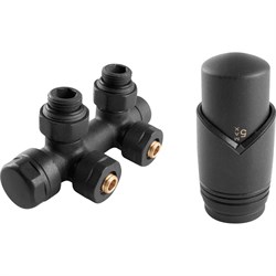 Термостатический интегрированный угловой комплект VIVALDO ITRV-AT - фото 17255825