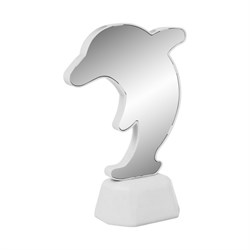 Зеркальный светодиодный ночник OGM дельфин - фото 17263728