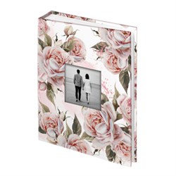 Фотоальбом BRAUBERG "Flowery love" на 200 фото 10х15 см, твердая обложка, окно под фото, 391424 - фото 17275261