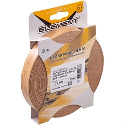 Меламиновая кромочная лента Element с клеем 19мм дуб горный 20 м - фото 17278905