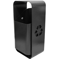 Прямоугольная уличная урна ПРОФМЕТСТИЛЬ МАФ-1 - фото 17279552