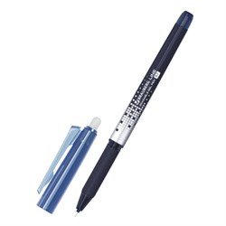 Ручка стираемая гелевая с грипом BRAUBERG "LINE DARK COLOR", СИНЯЯ, игольчатый наконечник 0,7 мм, линия письма 0,5 мм, 144438 - фото 17281151