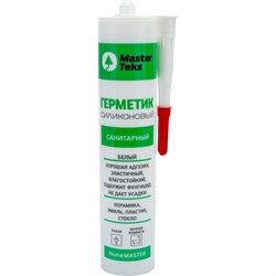 Санитарный силиконовый герметик MasterTeks HOMEMASTER - фото 17289315