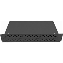 Стоечный оптический кросс TopLan КРС-Top-2U-48FC/ST-BK - фото 17289328
