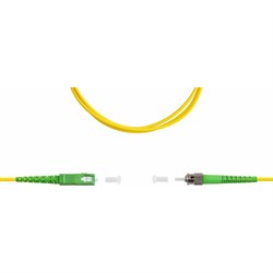 Симплексный оптический патч-корд TopLan PC-TOP-657A1-SC/A-ST/A-3.0 - фото 17289480