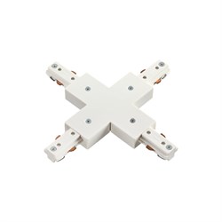 Х-образный соединитель для однофазного шинопровода Novotech 135012 - фото 17293350