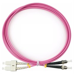 Дуплексный оптический патч-корд TopLan DPC-TOP-OM4-SC/P-ST/P-3.0 - фото 17294030