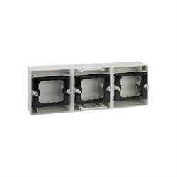 Основание под 3-местную рамку Simon S44 Aqua - фото 17294330