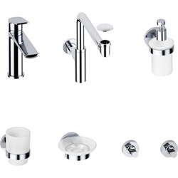 Смеситель для раковины в ванную комнату Wellsee ICON! for life - фото 17294661