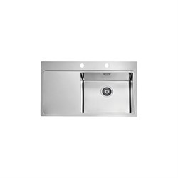 Правая кухонная мойка ALVEUS PURE 50R KMB-90 - фото 17295164