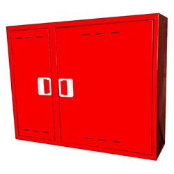 Пожарный шкаф МИГ Метинтергрупп ШПКО-315 НЗК - фото 17295212