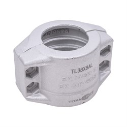 Усиленный четырехболтовой хомут TITAN LOCK TL38X8AL - фото 17296630