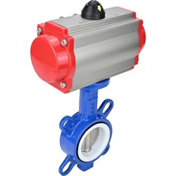 Дисковый затвор DN.ru WCB-316L-PTFE - фото 17297202