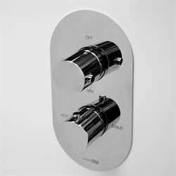 Термостатический смеситель для ванны и душа WasserKRAFT Berkel 4844 Thermo - фото 17298590