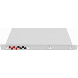 Укомплектованный одномодовый стоечный оптический кросс TopLan КРС-Top-1U-04FC/U-OS2-GY - фото 17299761