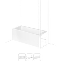 Акриловая ванна Lavinia Boho Catani - фото 17299906