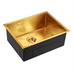 Мойка универсального монтажа EMAR EMB-123 PVD Nano Golden - фото 17300098