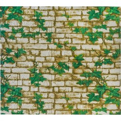 Мягкая самоклеящаяся 3D панель LAKO Кирпичная кладка 13 - фото 17300902