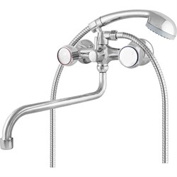 Двуручный смеситель для ванны Klip 717 - фото 17301143