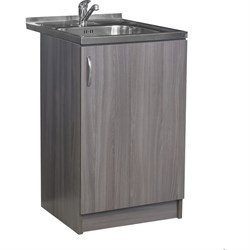 Тумба SANTREK 50*60 цвет дуб темный (ЛДСП) - фото 17301407