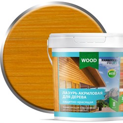 Защитно-красящая акриловая лазурь для дерева Farbitex 4300007736 - фото 17302246