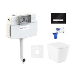 Приставной унитаз Lavinia Boho Aveo Rimless - фото 17303465