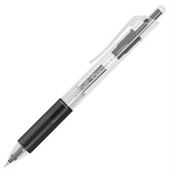 Ручка гелевая автоматическая BRAUBERG "X-WRITER 1700" УВЕЛИЧЕННАЯ ДЛИНА ПИСЬМА 1700 м, ЧЁРНАЯ, игольчатый узел 0,5 мм, линия 0,35 мм, 144472 - фото 17307681