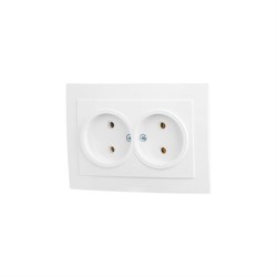 Двойная скрытая розетка Юпитер Стандарт - фото 17313459