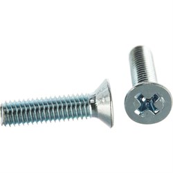 Оцинкованный винт СТРОЙБАТ М5x20 мм DIN965 (12 шт.) - фото 17322027