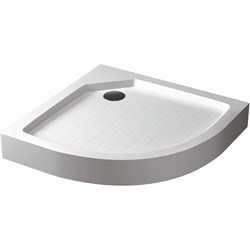 Душевой поддон RGW 80х80х14 см, белый, полукруглый, 7 ножек в комплекте SMC/R-8080W - фото 17322057