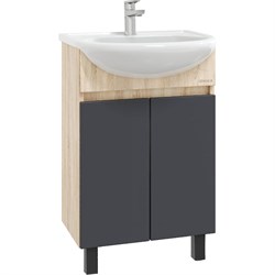 Напольная тумба с раковиной ум. уют 50 Onika милтон 50 - фото 17324546