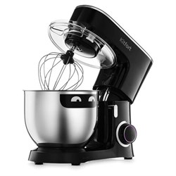 Миксер планетарный KITFORT КТ-3080, 1400 Вт, 6 скоростей, 3 насадки, чаша 7 л, черный - фото 17326267