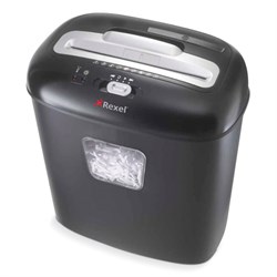 Уничтожитель (шредер) REXEL DUO, 3 уровень секретности, фрагменты 4x45 мм, 10 листов, 17 л, CD, 2102560EU - фото 17331046