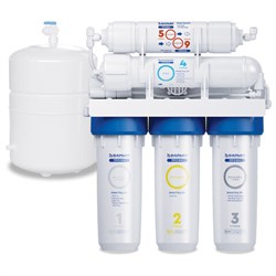 Фильтр для воды с баком в комплекте БАРЬЕР "ПРОФИ Осмо 100", обратный осмос, 5 ступеней, бак 12 л, Н151Р10 - фото 17331078