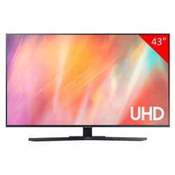 Телевизор SAMSUNG UE43AU7500UXRU, 43" (109 см), 3840x2160, 4K, 16:9, Tizen, Wi-Fi, Bluetooth, черный - фото 17338741