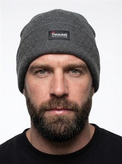 Шапка утепленная ProfLineSpecialist (Акрил), т.серый - фото 17341269