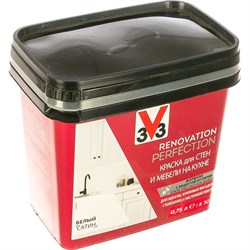 Краска для стен и мебели на кухне V33 RENOVATION PERFECTION - фото 17349519