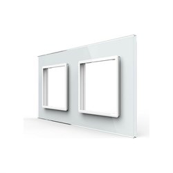 Рамка для розетки LIVOLO BB-C7-SR/SR-11 - фото 17350132